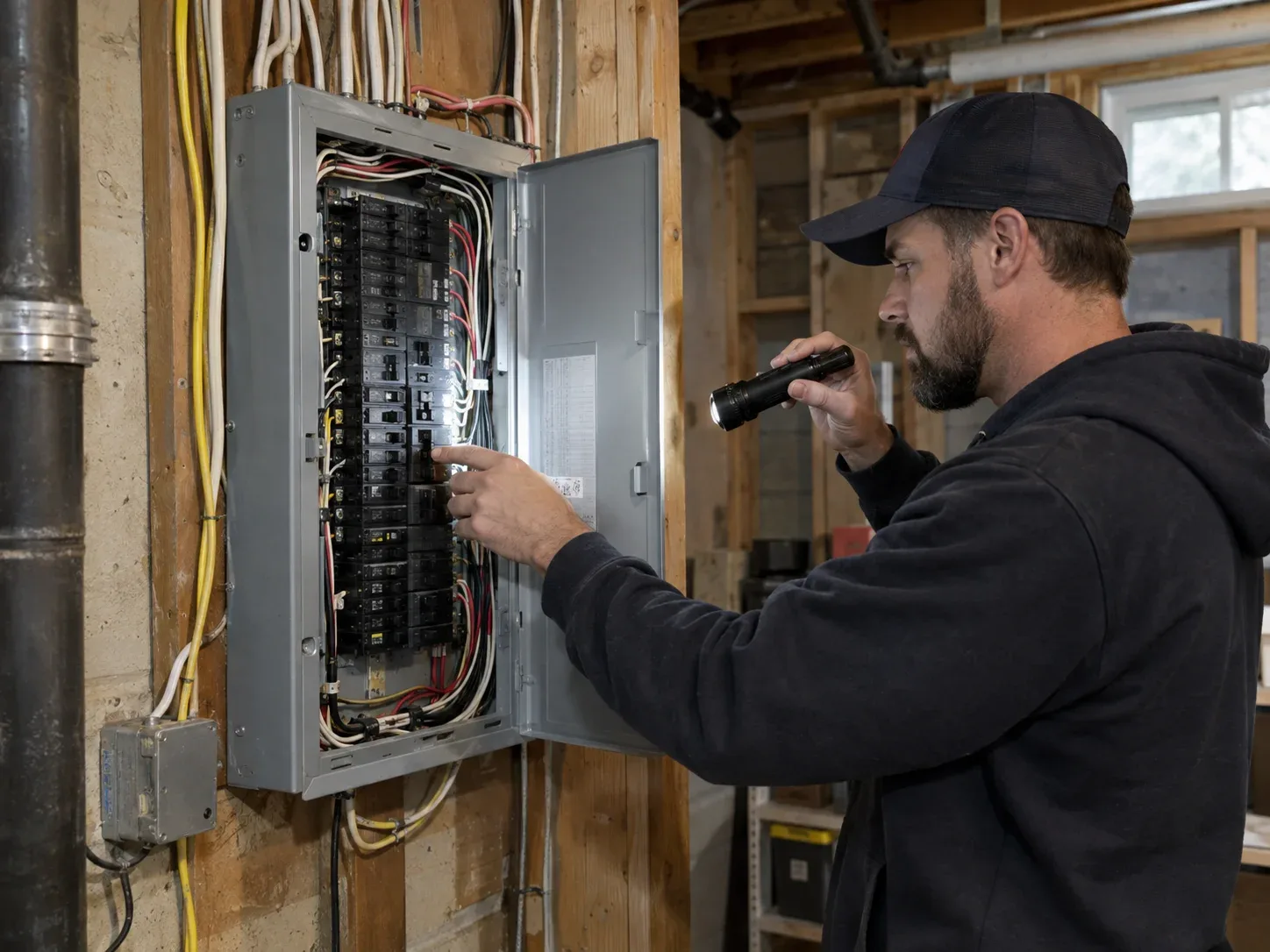Electrical panel upgrade in Hamilton