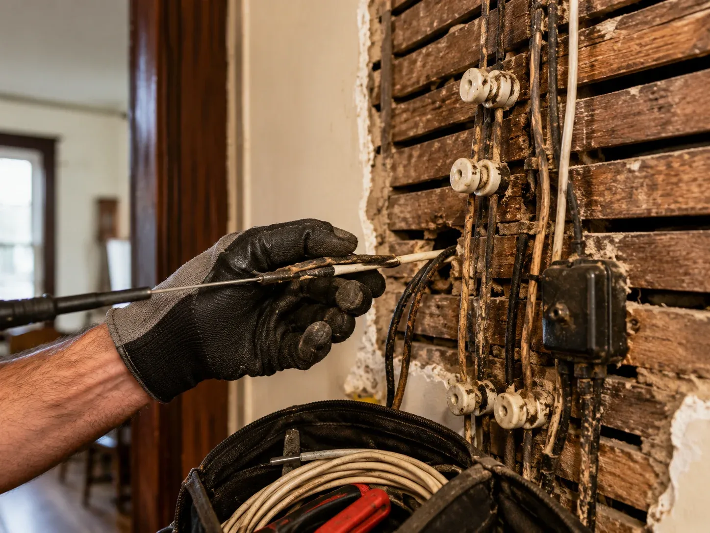 House wiring and rewiring service in Hamilton